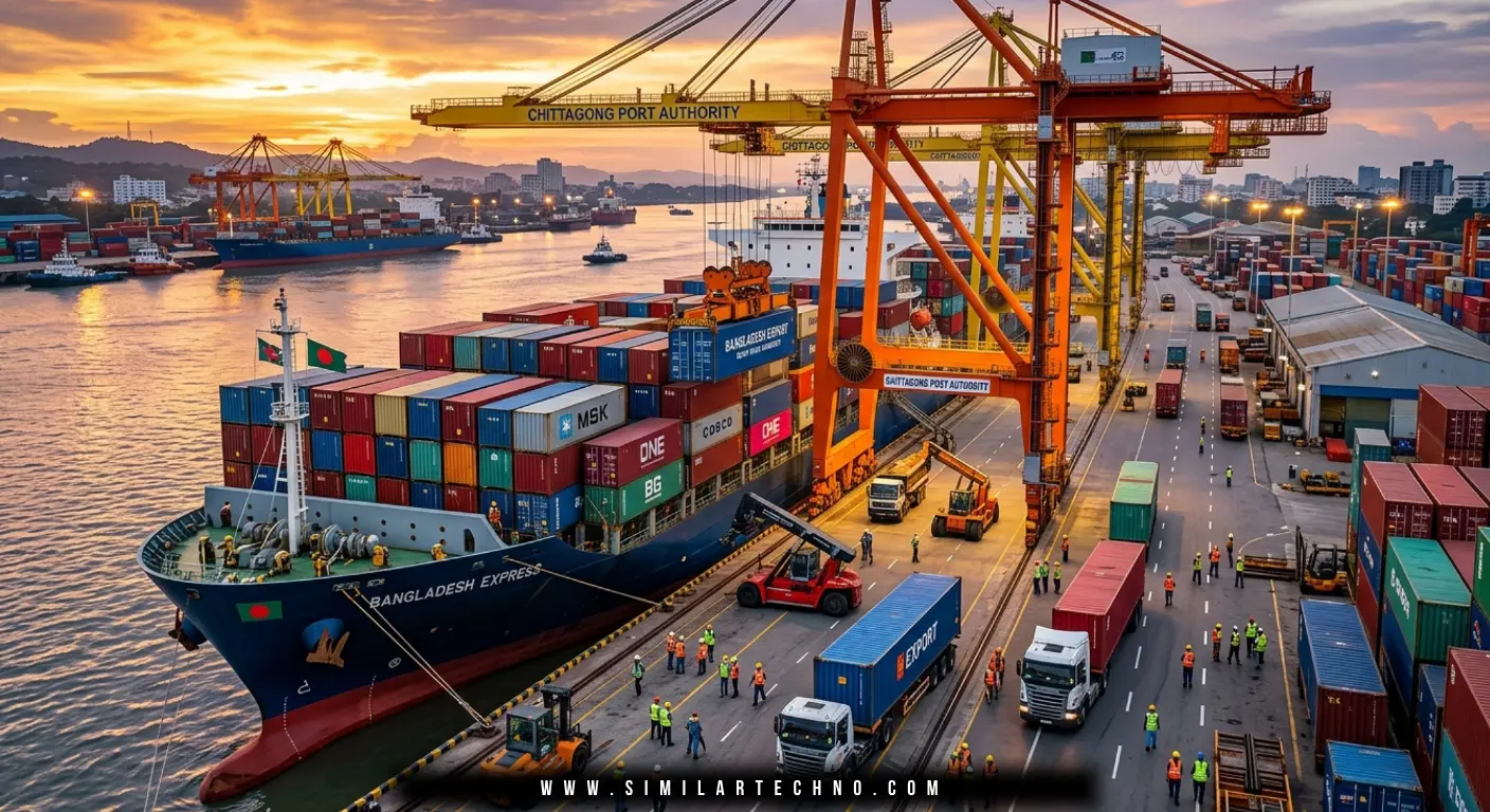 Bangladeshs seaports and export activities