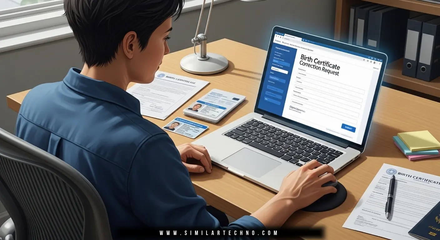 Correction of birth registration