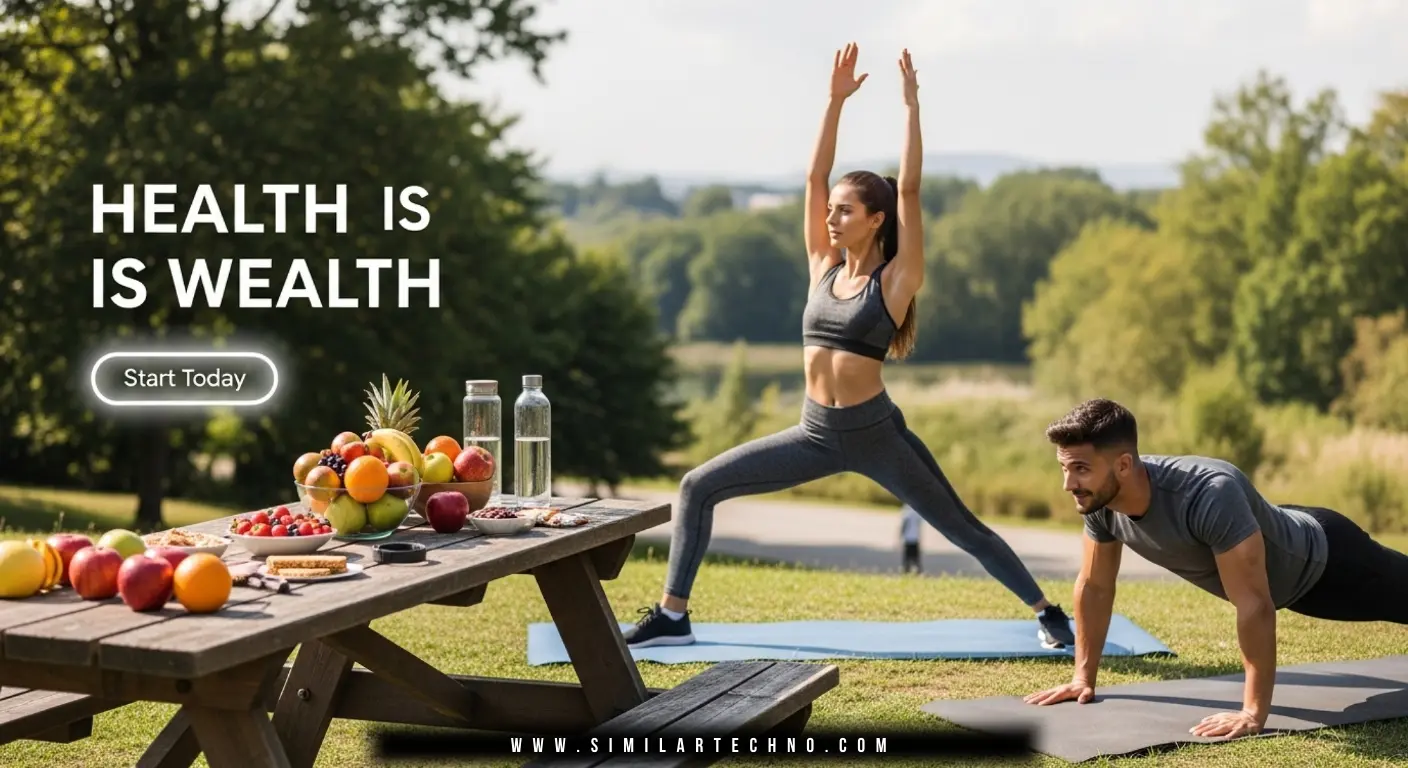 Healthy food and lifestyle