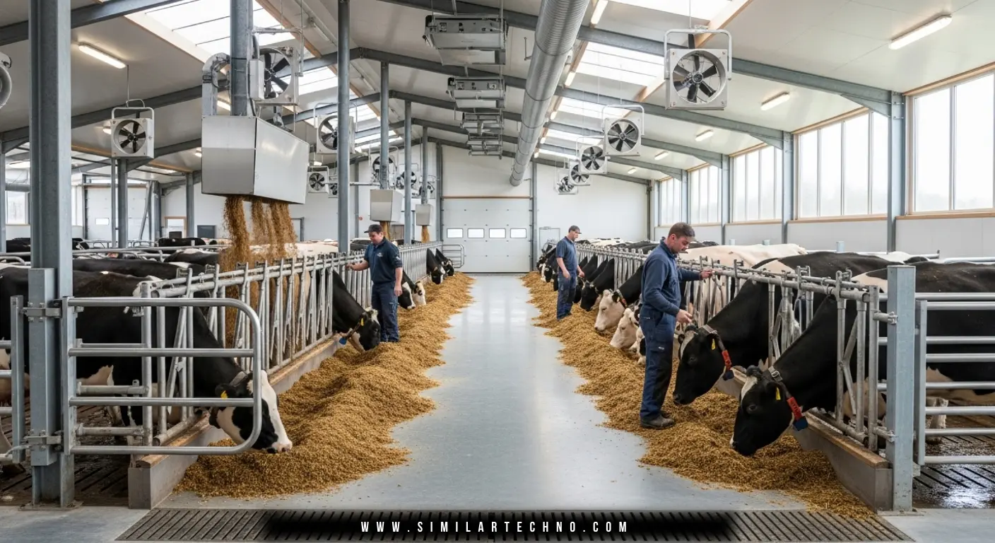 Modern and clean barn