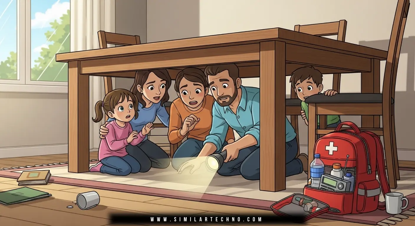 What to do during an earthquake